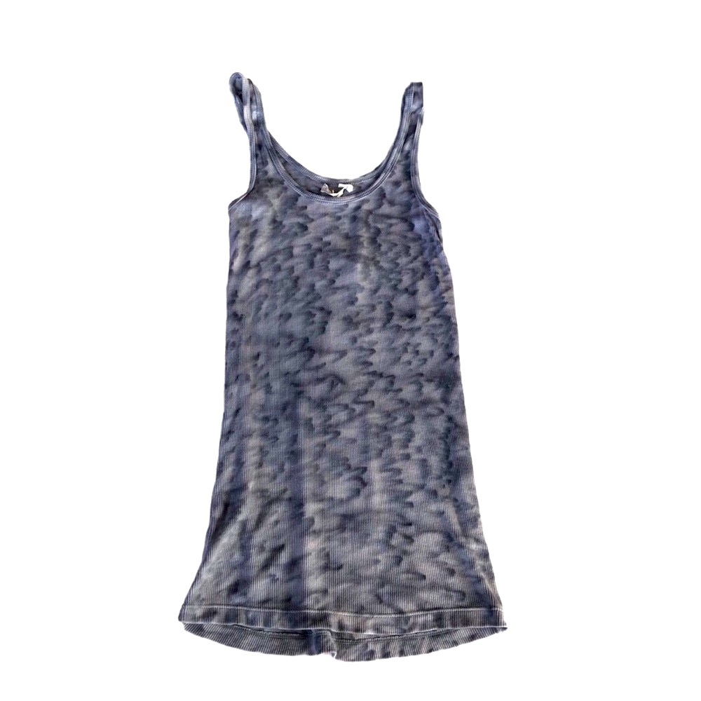 Indah Gray Tie-dye Tank Dress - Picture 3 of 10